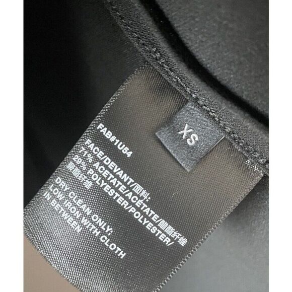 LAFAYETTE 148 New York Asymmetric Blouse in Black Size XS - Picture 4 of 4